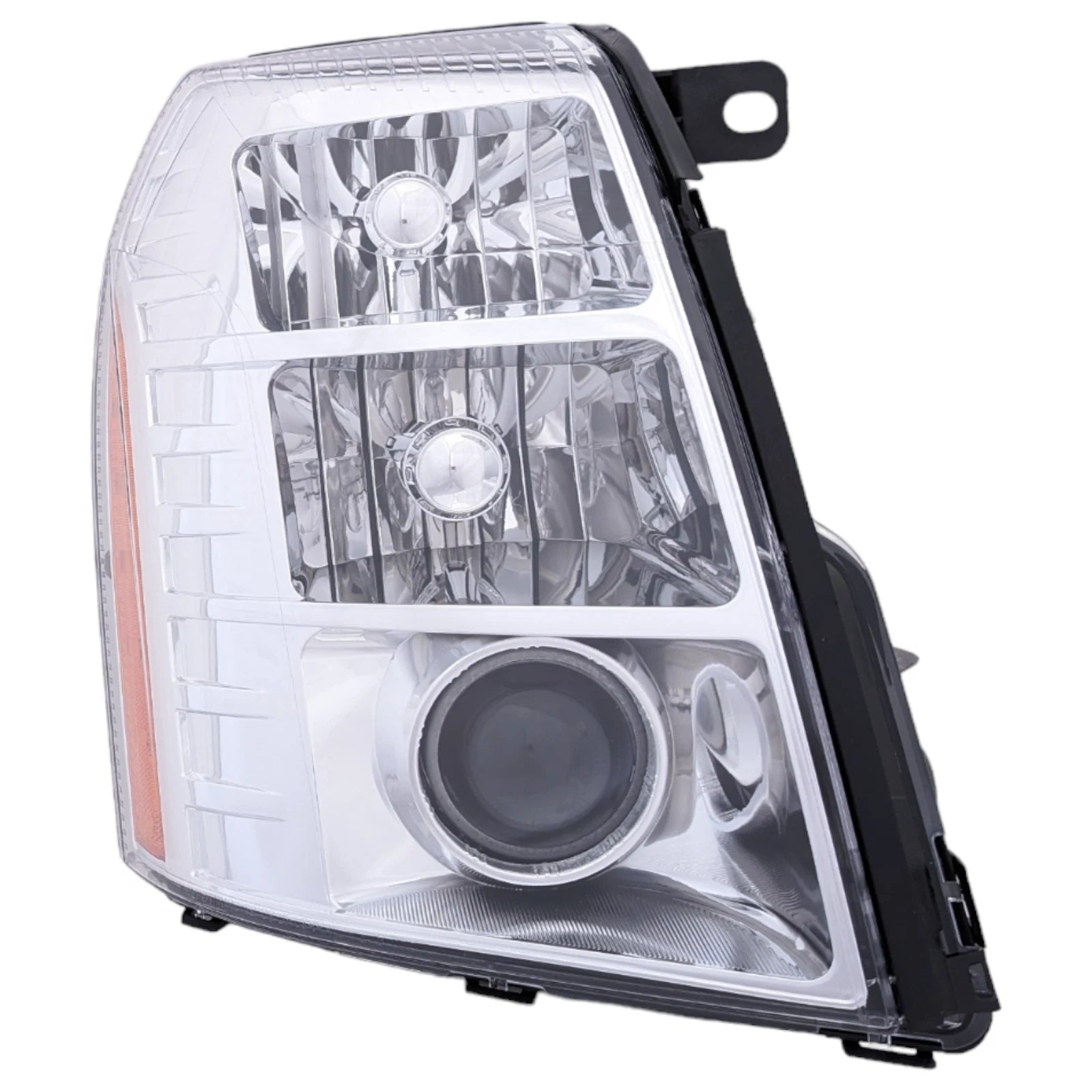 HID Headlight for Cadillac Escalade (2009–2014) Chrome, Passenger Side
