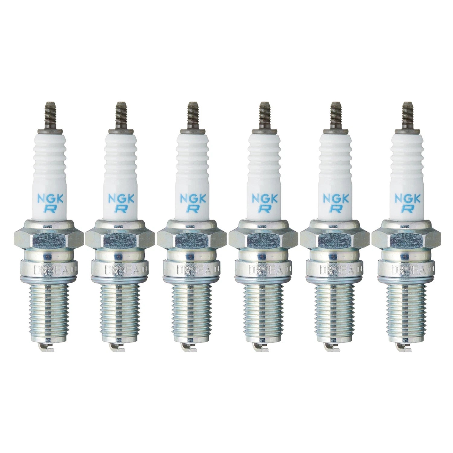 Set of 6 NGK Laser Iridium Spark Plugs for Rainier Trailblazer Envoy (2002–2009)