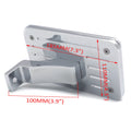 Chrome License Plate Bracket for Suzuki Katana TL1000, Honda CBR 600/900/925/954