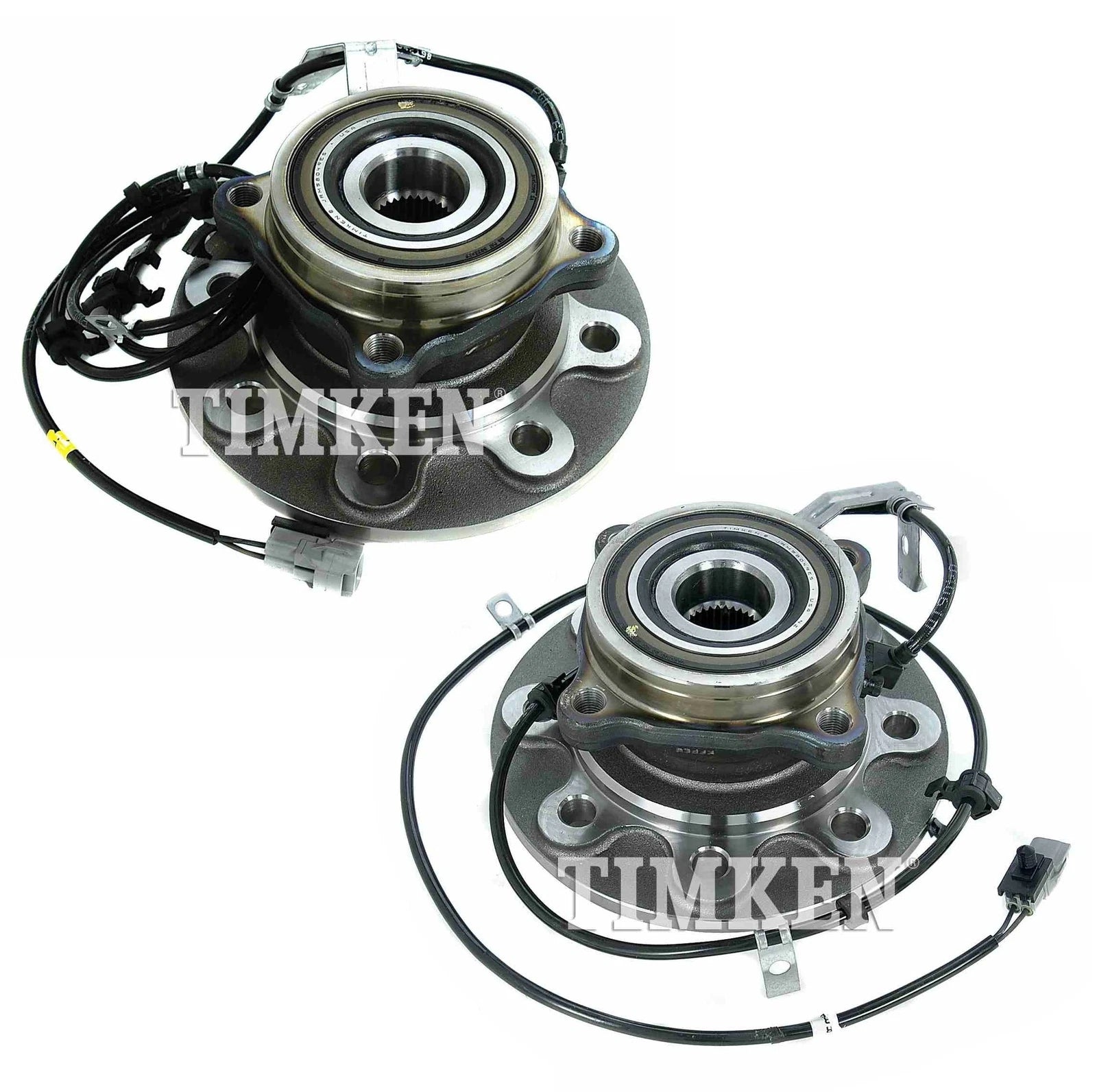 Set of 2 Wheel Bearing & Hub Assembly Kit for Dodge Ram 2500 (2003–2010)
