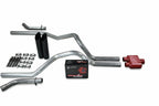 2.5" Dual Exhaust Kit for Dodge Ram 1500 (2009–2018) - Cherry Bomb Extreme Black Tips