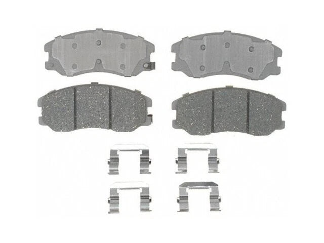 Front Brake Pad Set for Suzuki XL7 (2007–2009) CV639KN Silver Ceramic