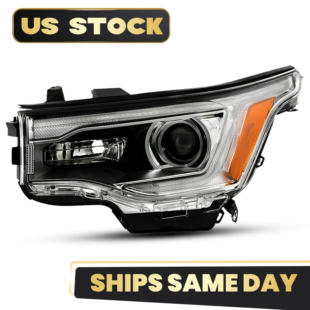 HID Headlight w/ LED DRL Projector for GMC Acadia (2017–2019)