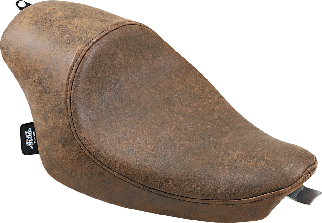 3/4 Solo Seat for Harley-Davidson XL (2004–2022) - Brown Distressed 0804-0747