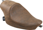 3/4 Solo Seat for Harley-Davidson XL (2004–2022) - Brown Distressed 0804-0747