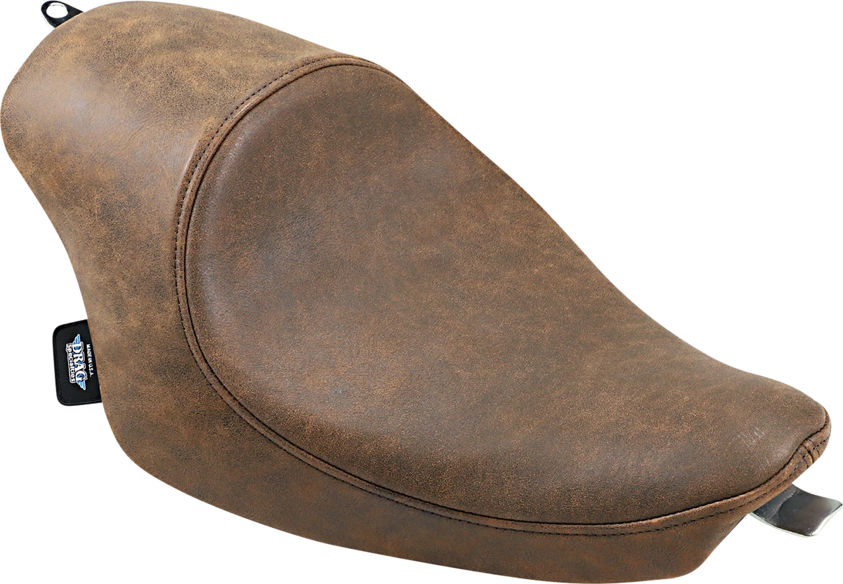 3/4 Solo Seat for Harley-Davidson XL (2004–2022) - Brown Distressed 0804-0747