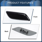 Front Right Washer Nozzle Cover Cap for Honda Accord VIII (2011–2013) Black