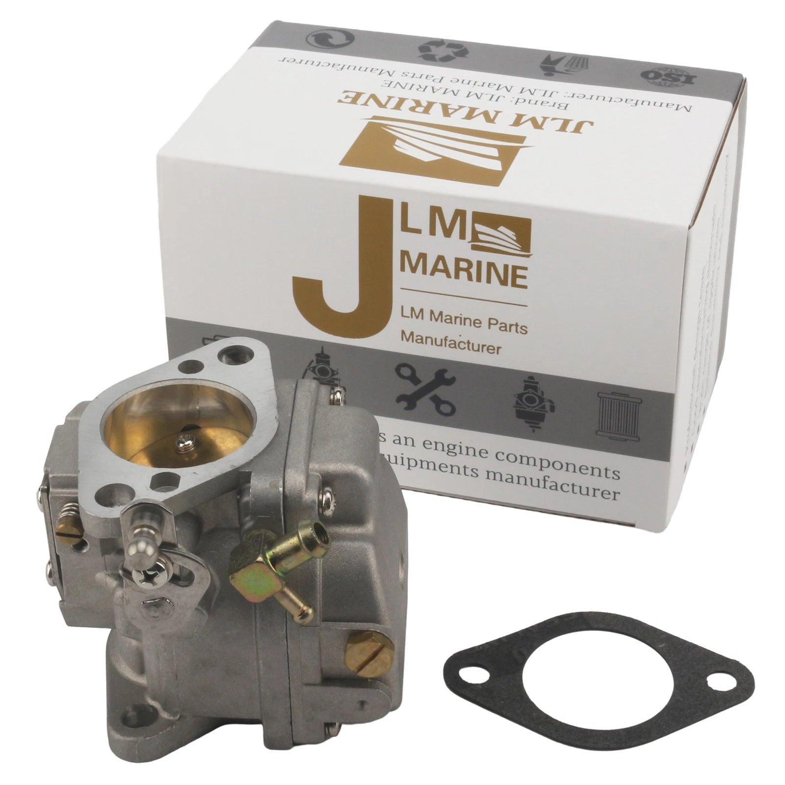 Carburetor & Gasket for Mercury Mariner 2 Stroke 70-90 HP (1975–1995)
