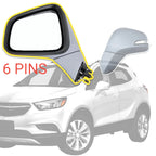 Side View Mirror for Buick Encore (2014–2016) W/Signal PTM 6 Pin 42654512