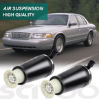 Set of 2 Rear Air Suspension Spring Bags for Lincoln Town Car (1990–2011)