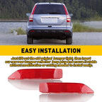 Red Side Bumper Reflector Case for Honda CR-V (2007–2009)
