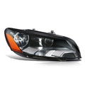 Right Side Headlight Lamp for VW Passat (2012–2015) - Amber Corner, Black