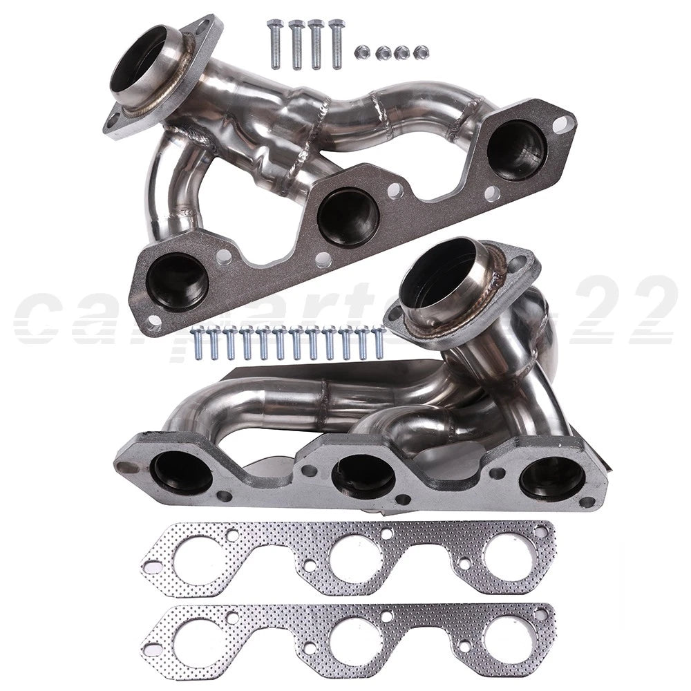Stainless Manifold Header/Exhaust for Jeep Wrangler JK (2007–2011)