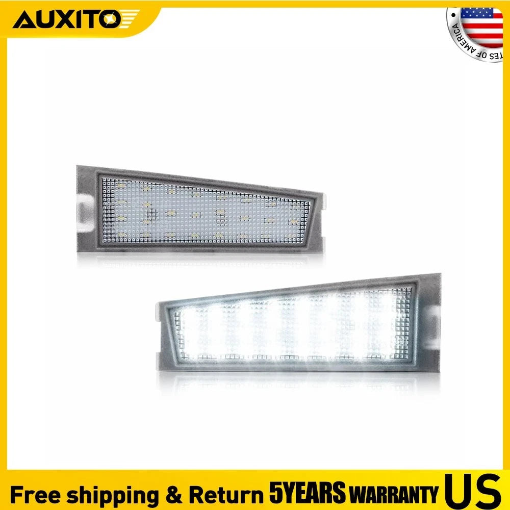 2X Full LED License Plate Light Lamp for Cadillac CTS Sedan (2008–2010)