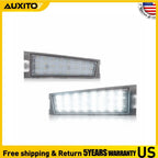 2X Full LED License Plate Light Lamp for Cadillac CTS Sedan (2008–2010)