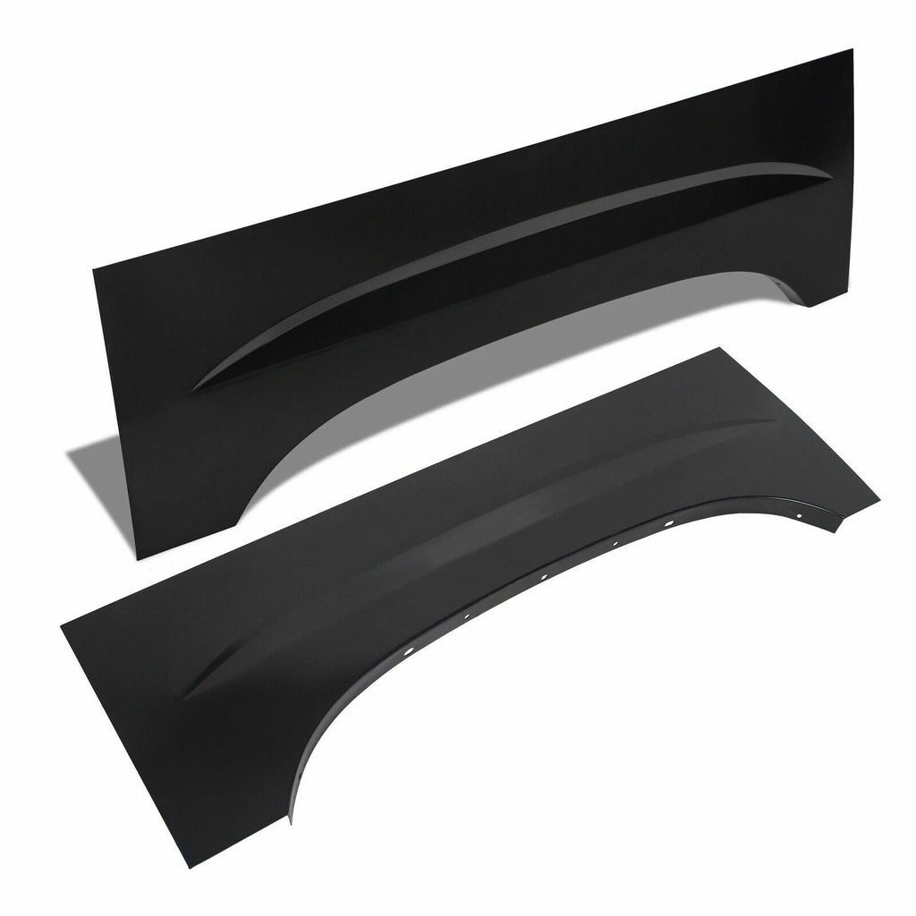 Set of 2 Rear Wheel Arch Quarter Bed Panels for Chevy Silverado GMC Sierra (1999–2007)