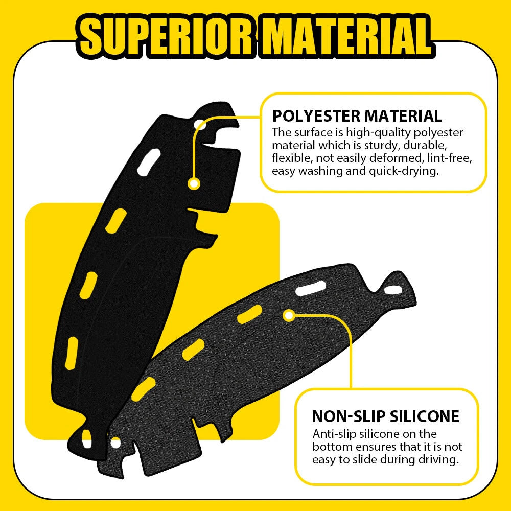 Dash Mat Cover for Dodge Ram 1500 2500 3500 (1998–2001)