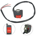 22mm Motorcycle Handlebar Switch with LED Headlight for Universal Models