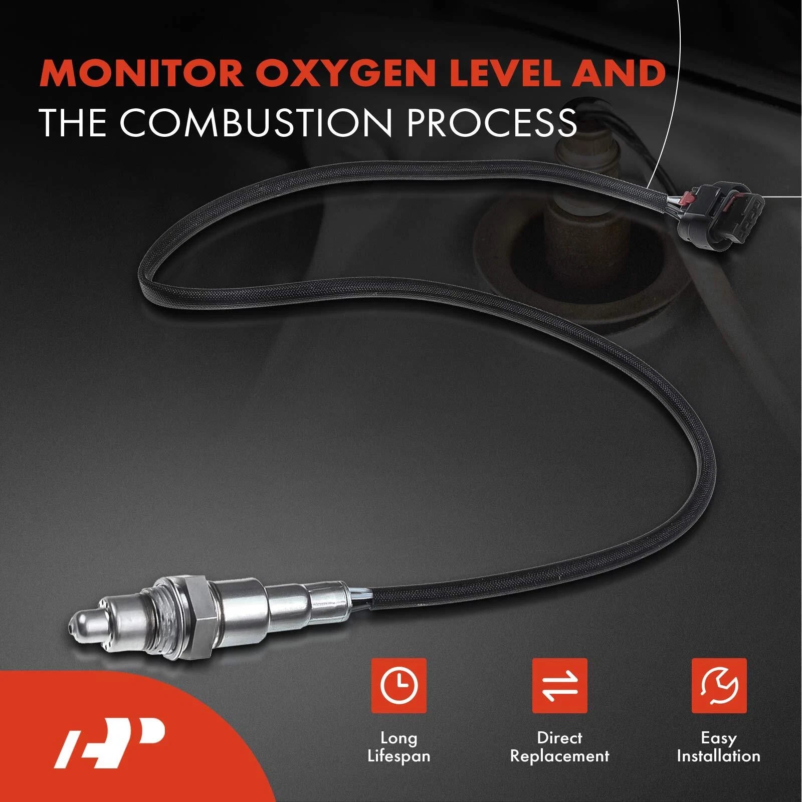 2X O2 Oxygen Sensors for Ford Focus (2015-2017)