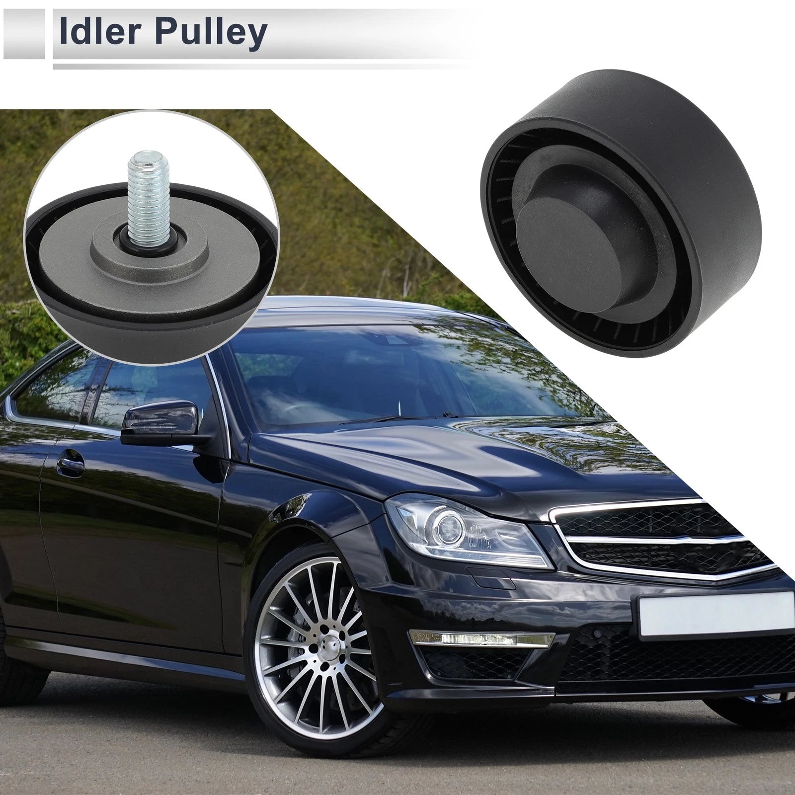Drive Belt Idler Pulley for Mercedes-Benz Sprinter (2014–2022) No.A6512000970