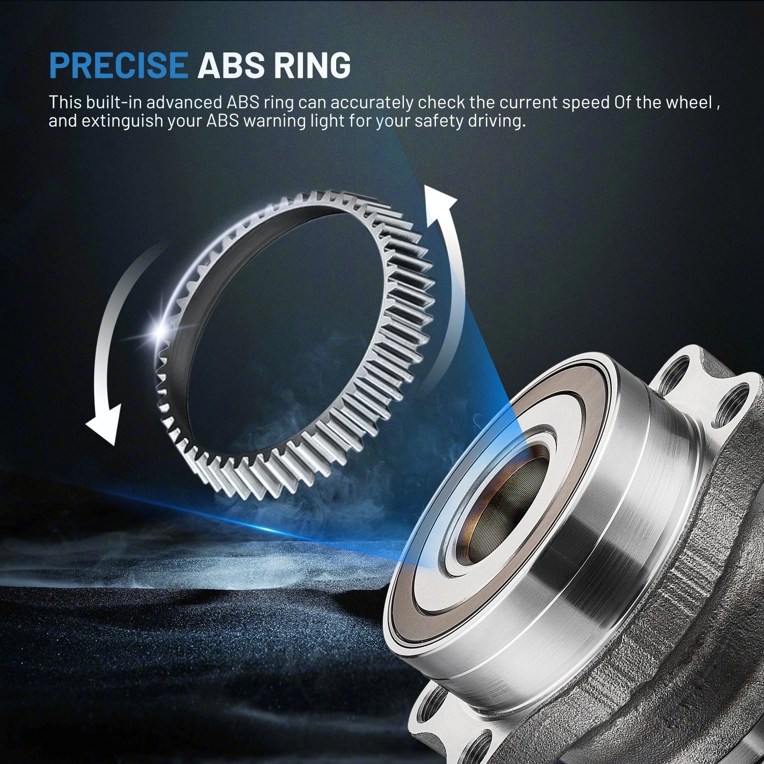 Rear Wheel Bearing & Hub Set for Subaru Forester Impreza (2014-2018)