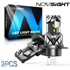 2pc H4 LED Headlight Bulbs for NOVSIGHT (6500K, 16000LM)