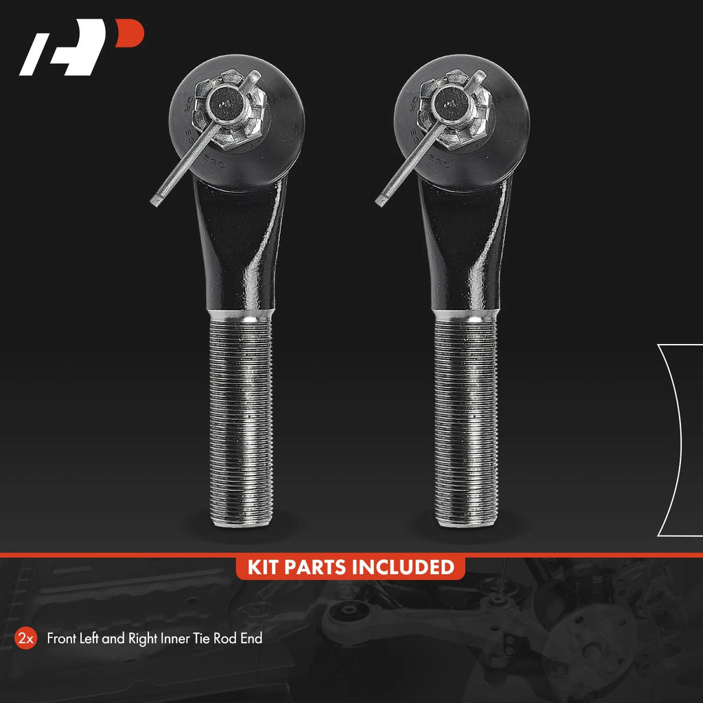2X Front Outer Tie Rod End for Ford E-250 E-350 (2003-2006)
