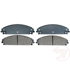 Set of 2 Brake Pads for Dodge Charger 300 (2011–2020)