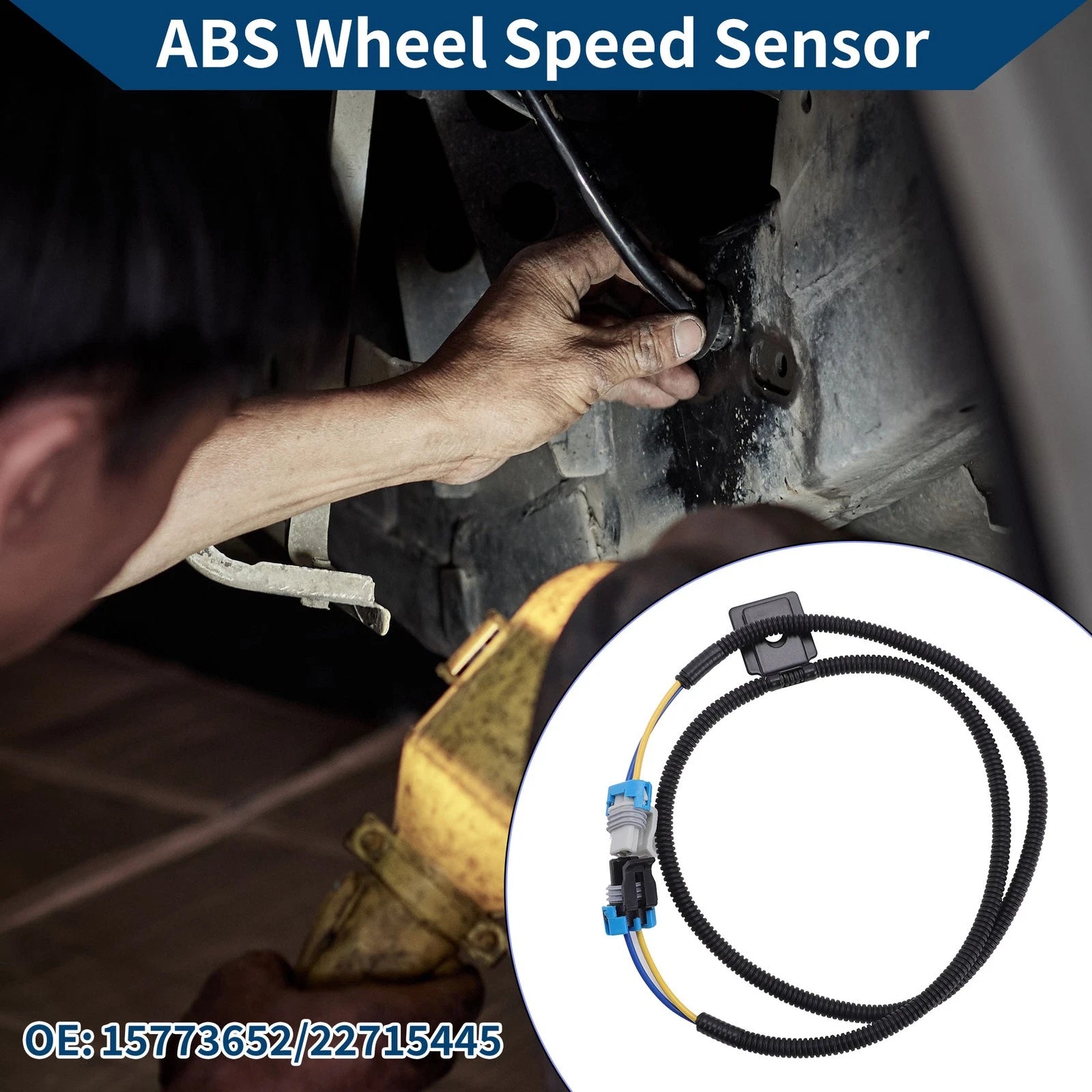 ABS Wheel Speed Sensor for Chevrolet Equinox (2005–2009) No. 15773652/22715445