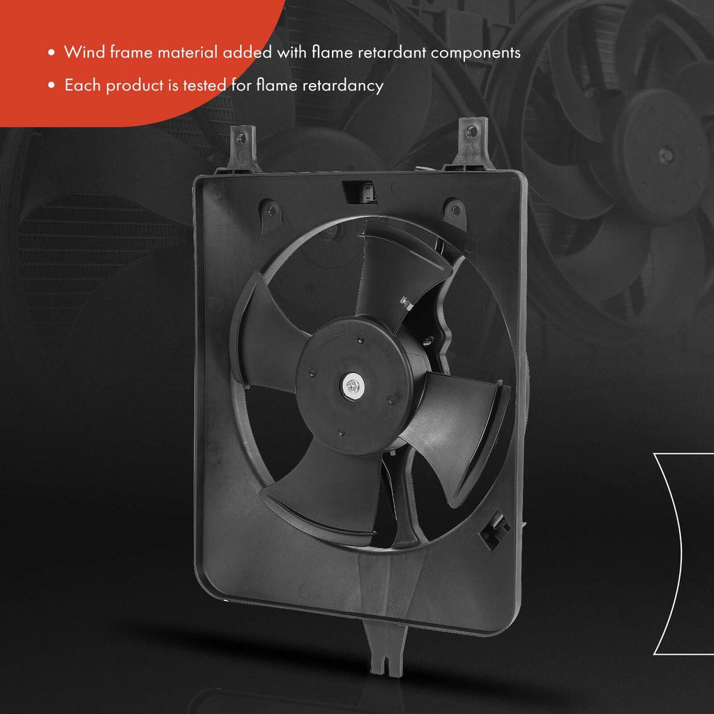 Cooling Fan Assembly with Shroud for Honda Accord (1998–2002)