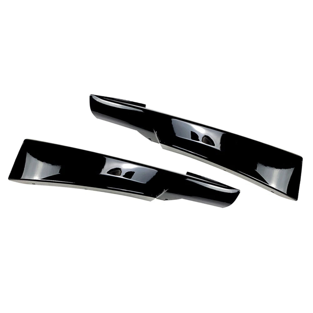1 Pair Front Bumper Lip Corner Splitters for BMW E90 E91 LCI M-Tech (2009–2013)