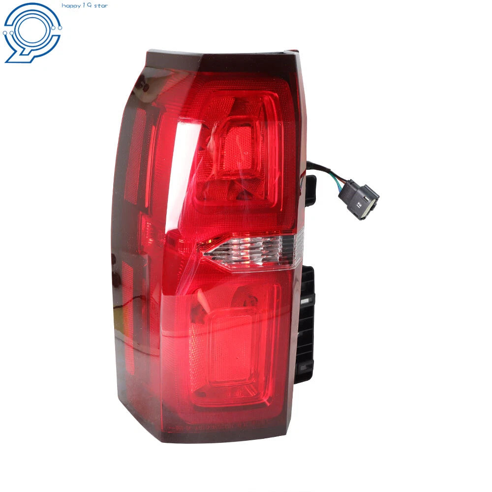 Rear Tail Light Left Side for Chevrolet Tahoe Suburban (2015–2020) Black Housing