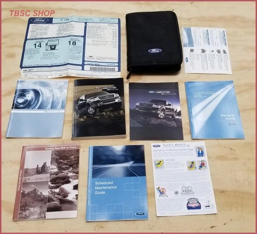 Owners Manual Collection with Case for Ford F-Series F150 (2007)