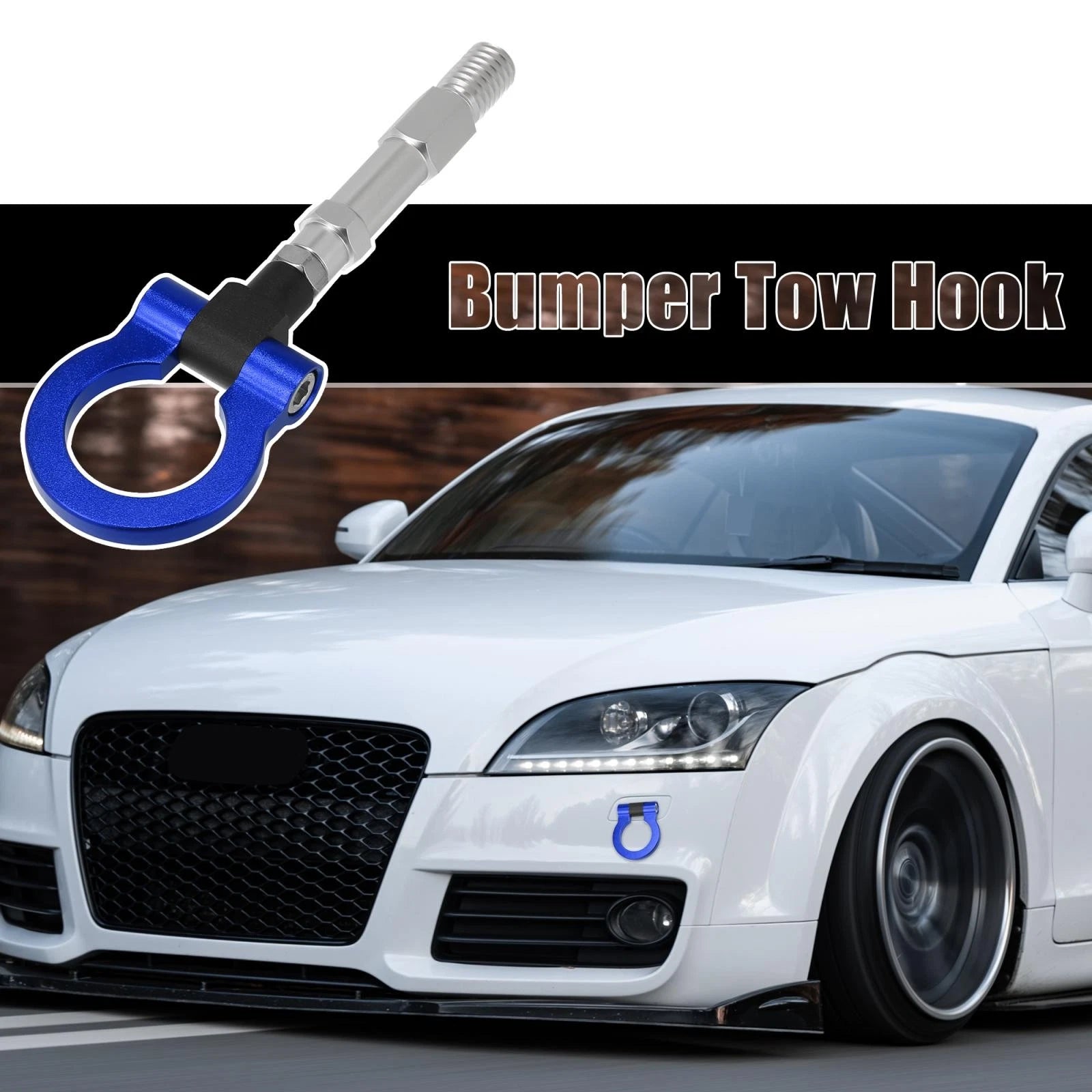 Tow Hook Screw for Audi A5 (2010–2017) - Blue Aluminum Alloy