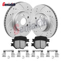 Front Brake Rotors & Ceramic Brake Pads Kit for Scion tC (2005–2010)