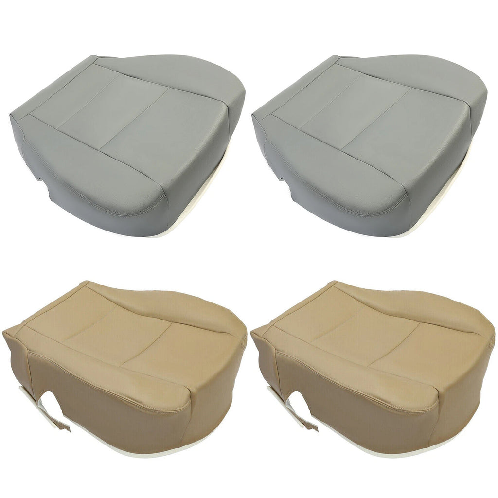 Set of 2 Bottom Seat Covers & Foam Cushions for Toyota Tundra (2000–2004)