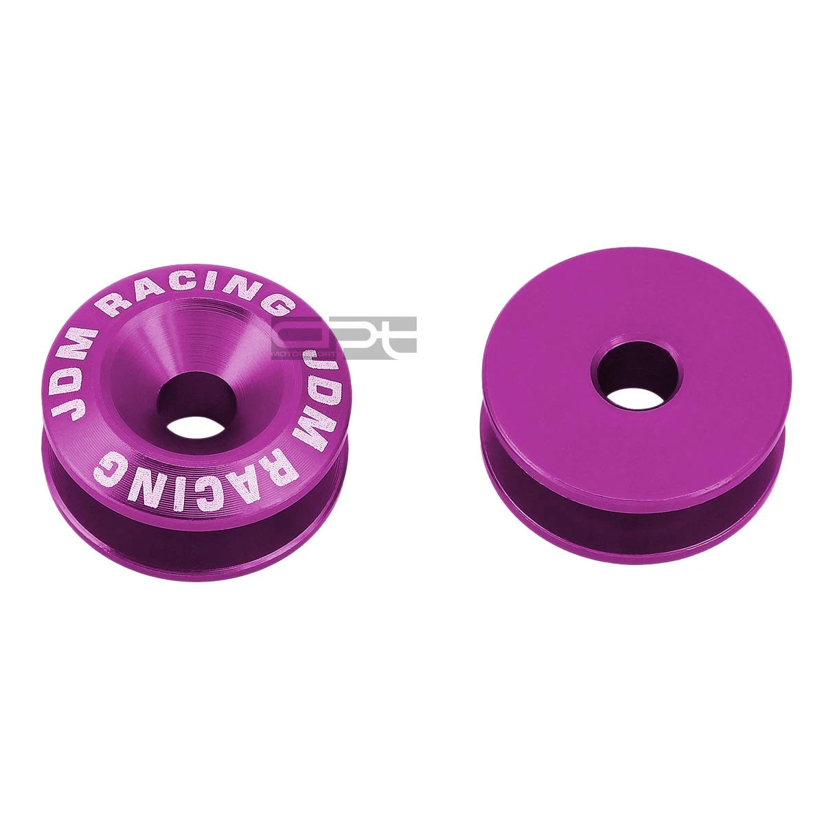 Aluminum Quick Release Fastener Kit for Purple Car Bumper/Fender/Trunk/Hatch