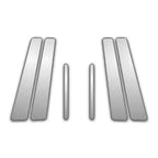 6Pc Chrome Pillar Post Covers for 07-12 Lincoln Mk Z - Upgrade Your Auto P4011