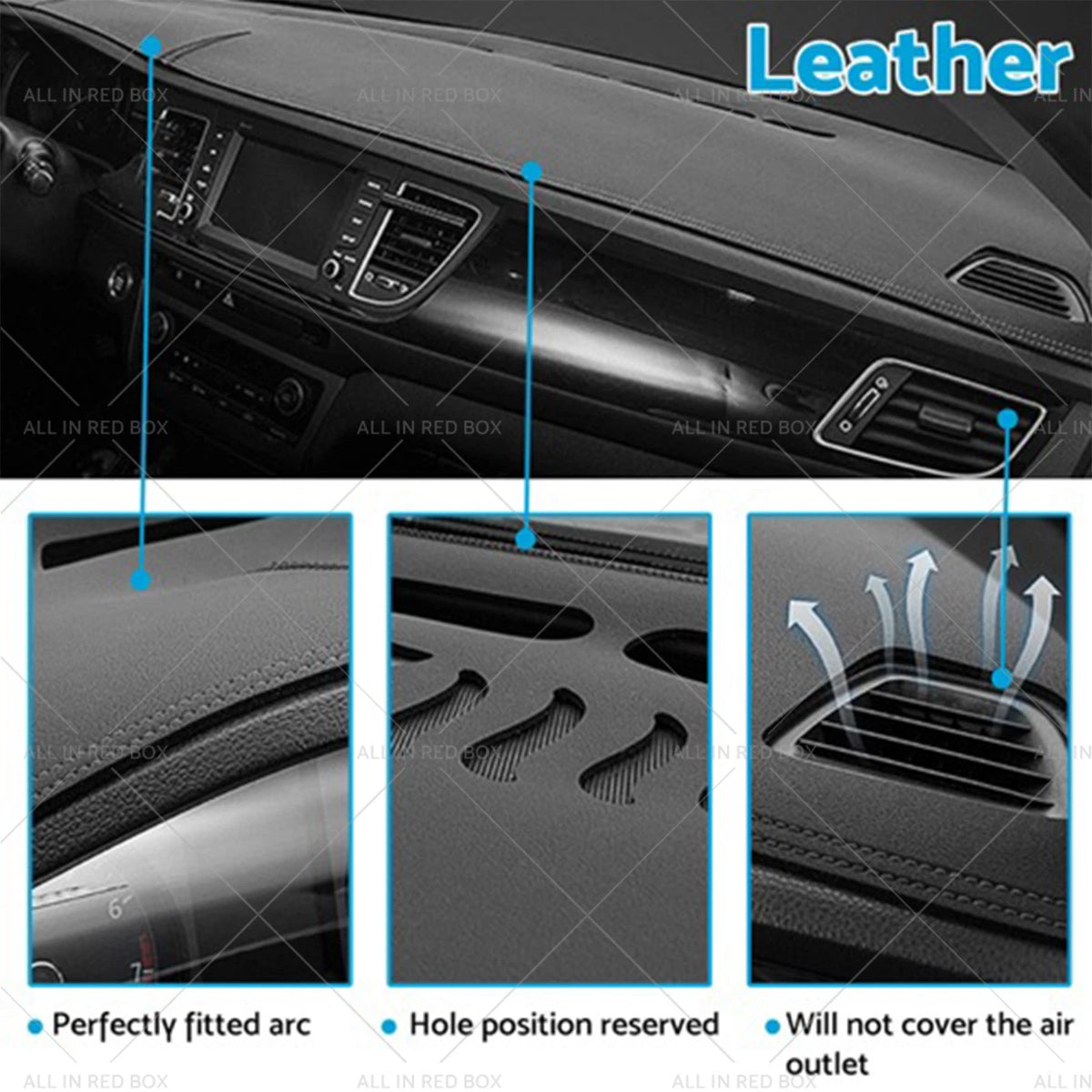 Dash Mat for Mazda CX-30 (2019–2025) Non-Slip Microfiber Leather