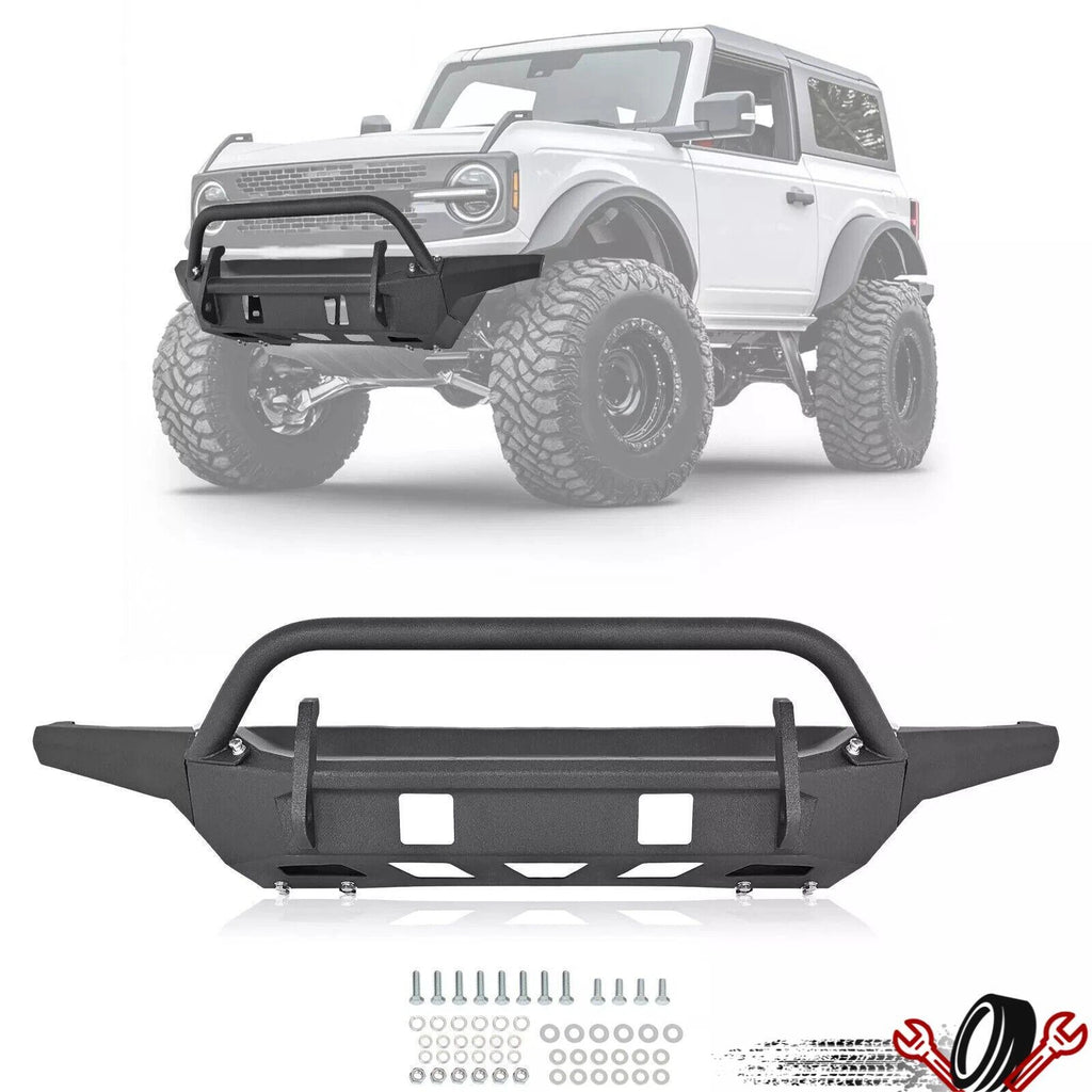 Off-Road Mid Width Front Bumper for Ford Bronco (2021–2024)