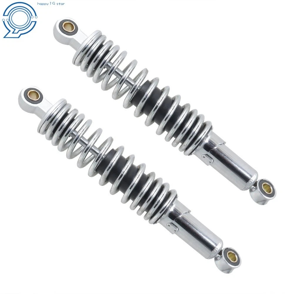 320mm Chrome Rear Shock Absorbers for Sportster XL883 1200 (1979–2012)