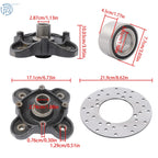 Rear Wheel Hub Bearing Kit for Polaris Ranger 570 Full-Size (2015–2016)