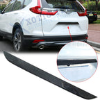 Carbon Fiber Style Trunk Tailgate Handle Cover Trim for Honda CR-V (2017–2022)