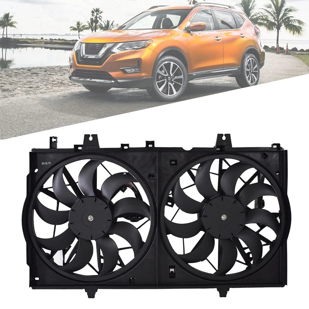 A/C Condenser Cooling Fan for Nissan Rogue X-Trail (2014–2020)