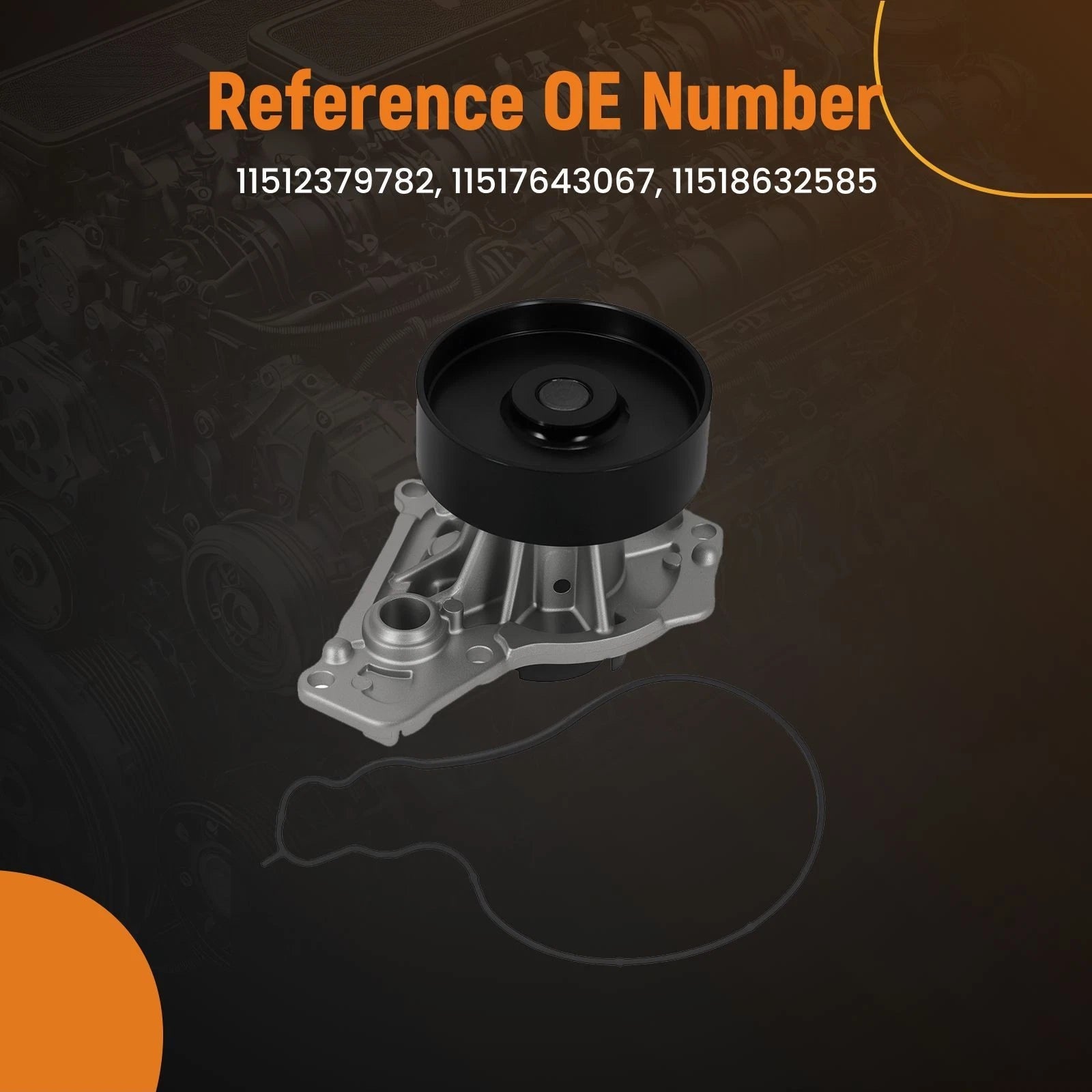Cooling Water Pump for BMW 640i xDrive GT G32 (2018-2019)