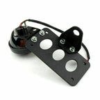 Round Rear Tail Brake License Plate Taillight for Bobber AV