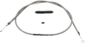 Barnett Stainless Steel Clutch Cable for Harley-Davidson (+6")
