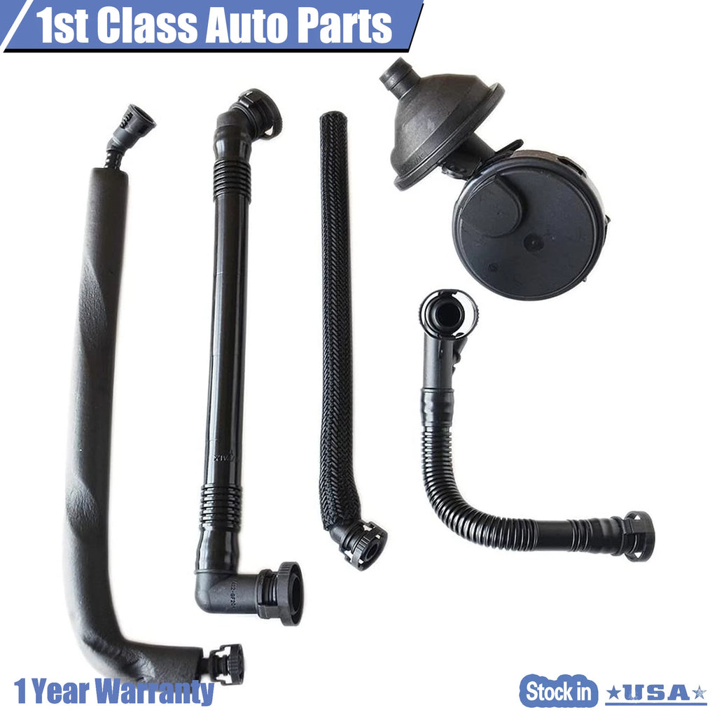 Crankcase PCV Valve & Hoses for BMW E46 Z4 X3 320i 325i 328i 330i 520i 525i (2000–2006)