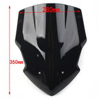 Windshield Deflector with Bracket for Yamaha MT-07 (2018-2020) Blue