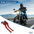 Adjustable Brake Clutch Levers for Suzuki GSXR1000 (2005–2006) Red 1 Pair